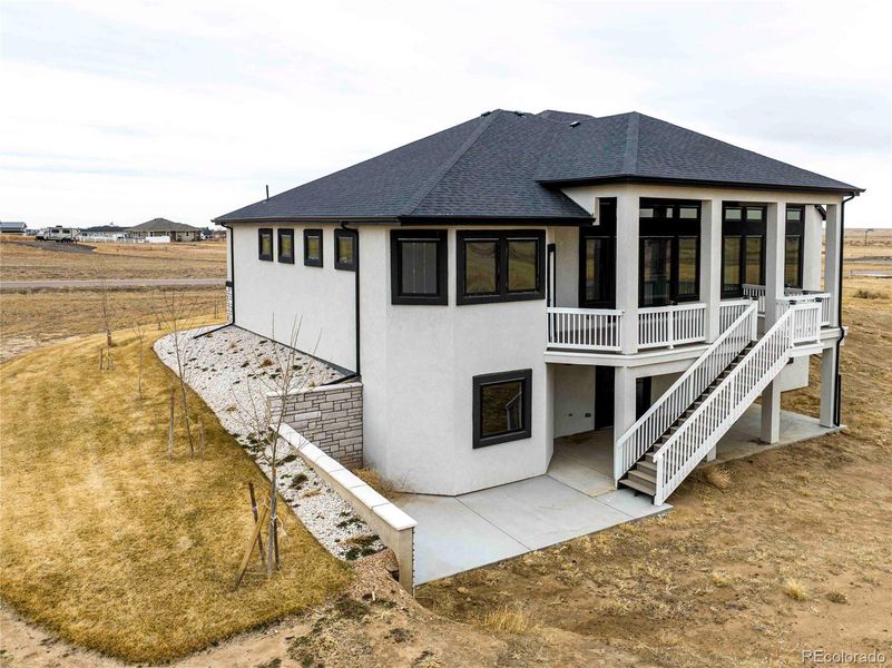 Exterior details and patio area of a home in , Strasburg (Image 3).