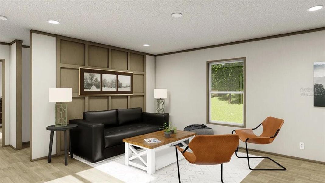 Furnished interior view inside a new home in , Deland (Image 9).