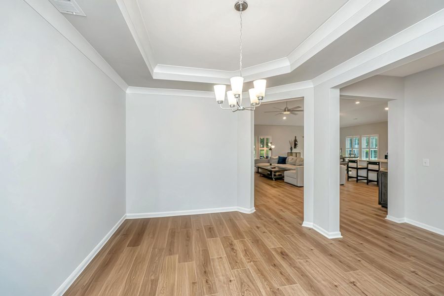 Spacious, unfurnished interior of a new home in Saint John's Lake: Coastal Collection, Johns Island (Image 19).