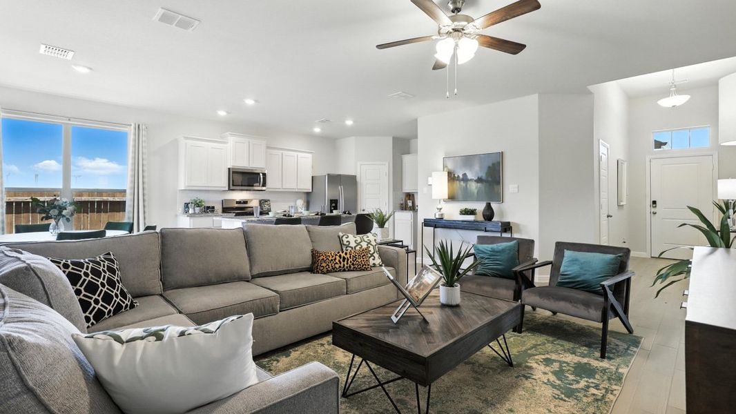Furnished interior view inside a new home in Vista Point, Grandview (Image 18). Furnished interior view inside a new home in Vista Point, Grandview (Image 18).
