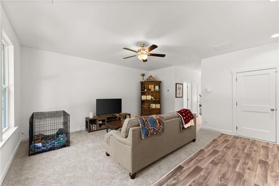 Furnished interior view inside a new home in Ellington Farms, Statham (Image 19).