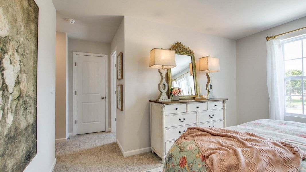 Furnished interior view inside a new home in River Landing Townhomes, Murfreesboro (Image 18). Furnished interior view inside a new home in River Landing Townhomes, Murfreesboro (Image 18).