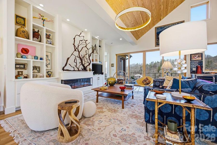 Furnished interior view inside a new home in , Asheville (Image 5).