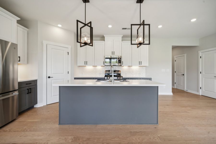 Representative furnished interior of a home built from the Rodanthe Premier by Taylor Morrison in Stafford at Langtree, Mooresville (Image 7).