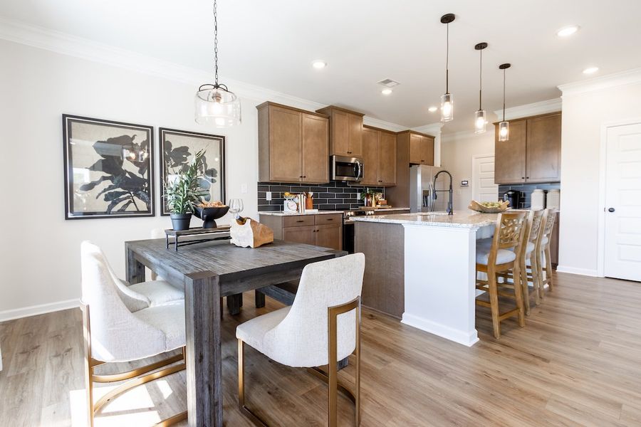 Furnished interior view inside a new home in Trellis Park, Hampton (Image 4).