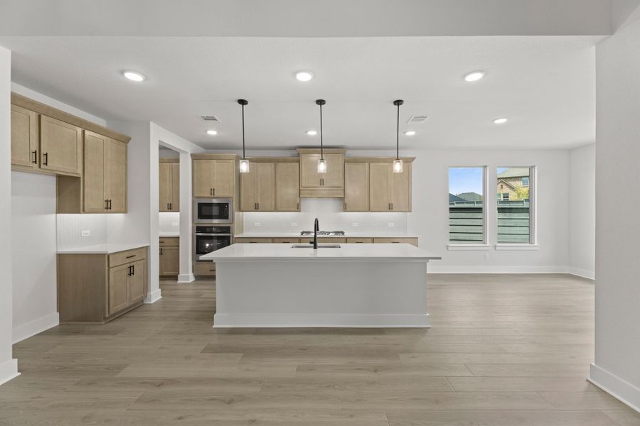 Furnished interior view inside a new home in Union Park, Little Elm (Image 10).
