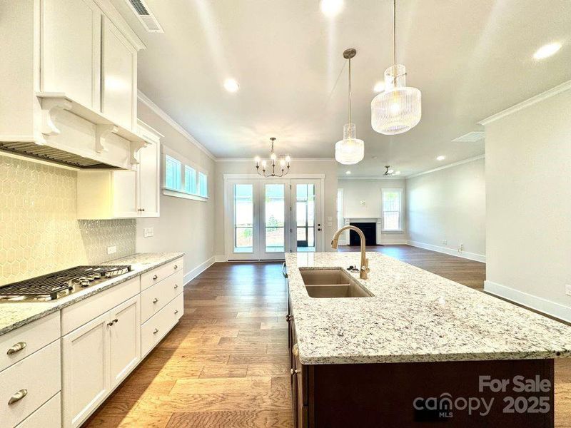 Furnished interior view inside a new home in Cumberland, Concord (Image 8).