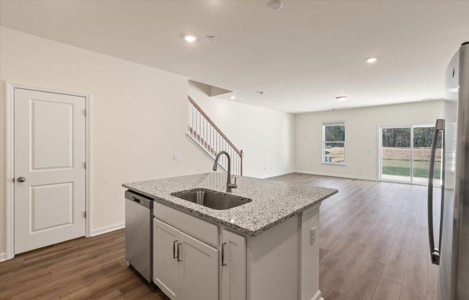 Furnished interior view inside a new home in The Landings at Montague, Goose Creek (Image 13).