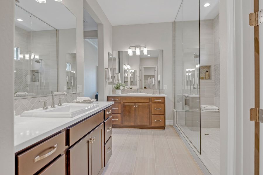 Furnished interior view inside a new home in Palo Verde at North Creek, Queen Creek (Image 32).