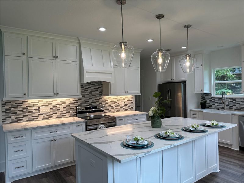 Furnished interior view inside a new home in , Willis (Image 3). Furnished interior view inside a new home in , Willis (Image 3).