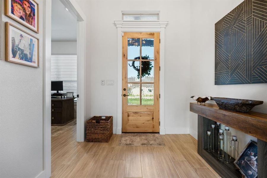 Furnished interior view inside a new home in Pecan Plantation, Granbury (Image 11).