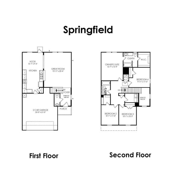 2D floor plan layout of this home in Peppervine, Porter, TX (Image 3). 2D floor plan layout of this home in Peppervine, Porter, TX (Image 3).
