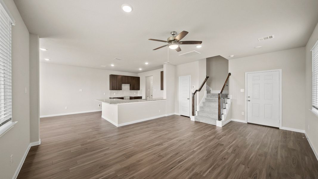 Family Room to Kitchen