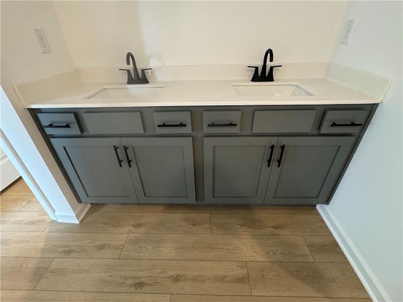 Close-up of interior finishes inside a home in Langston Reserve, Cartersville (Image 11).