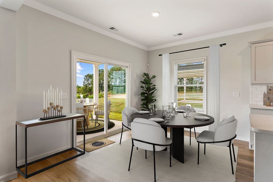 Representative furnished interior of a home built from the Highland - Genesis Value Collection by Mungo Homes in Pinecrest, West Columbia (Image 6).
