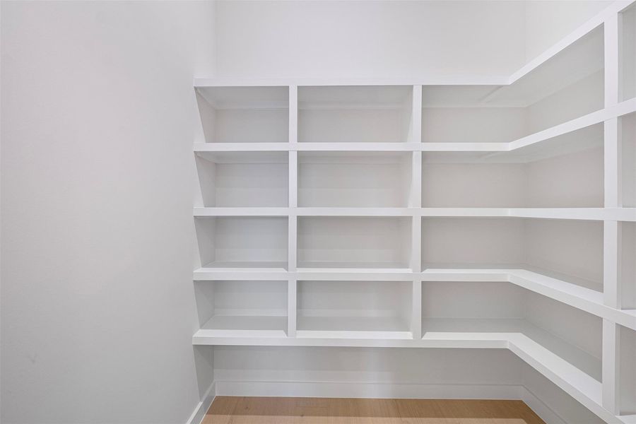 View of storage area