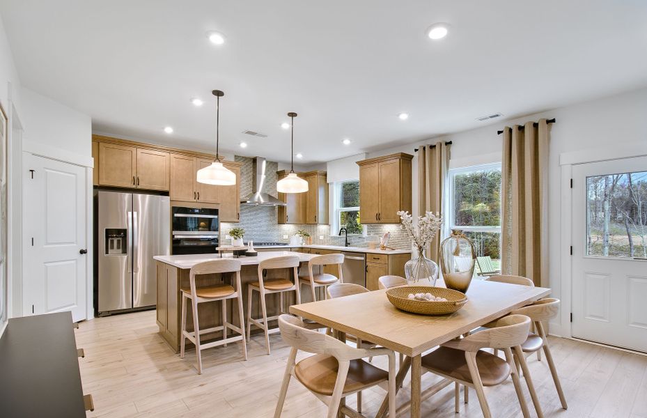 Representative furnished interior of a home built from the Newberry by Pulte Homes in Hunters Creek, Flowery Branch (Image 28).
