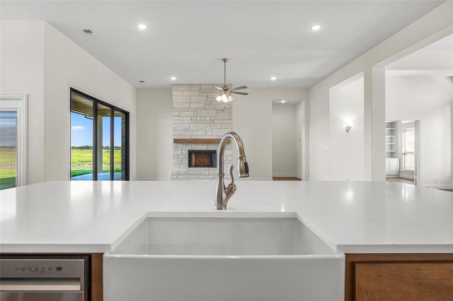 Furnished interior view inside a new home in Pioneer Estates, Blue Ridge (Image 10). Furnished interior view inside a new home in Pioneer Estates, Blue Ridge (Image 10).