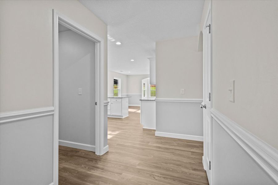 Representative unfurnished interior of a home built from the Morgan by Enchanted Homes in Lonesome Dove, San Antonio (Image 38).