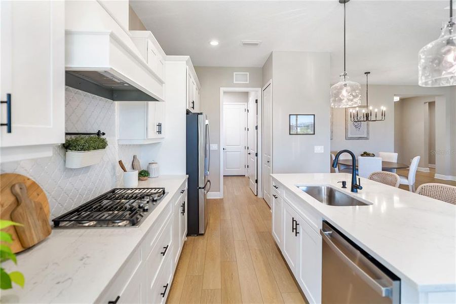 Furnished interior view inside a new home in Canoe Creek, Parrish (Image 10). Furnished interior view inside a new home in Canoe Creek, Parrish (Image 10).