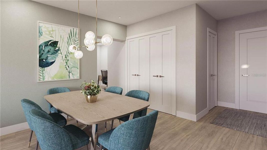 Furnished interior view inside a new home in , Gainesville (Image 4). Furnished interior view inside a new home in , Gainesville (Image 4).