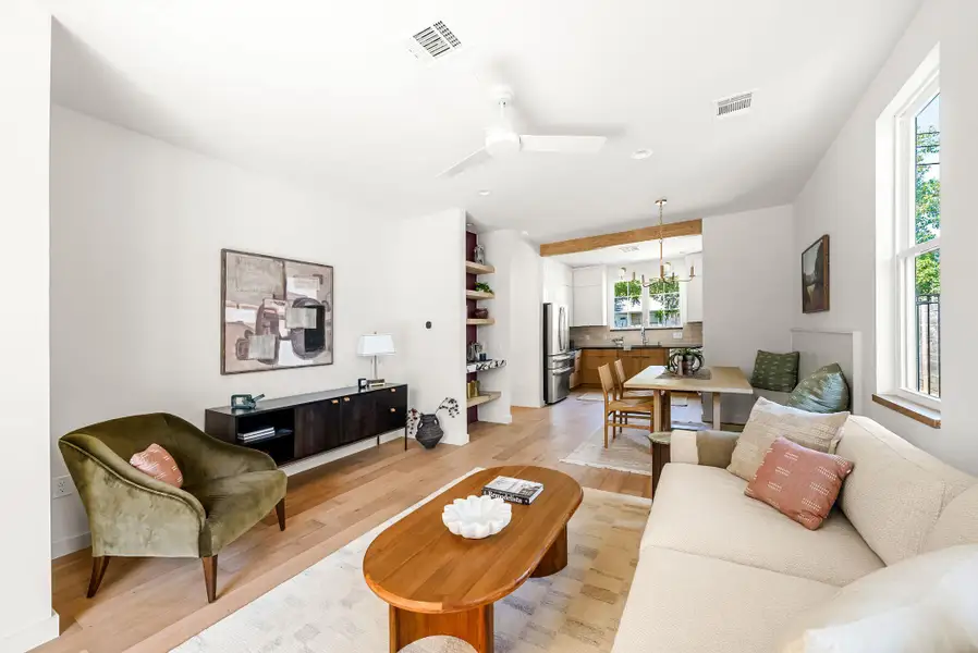 Furnished interior view inside a new home in , Austin (Image 13).