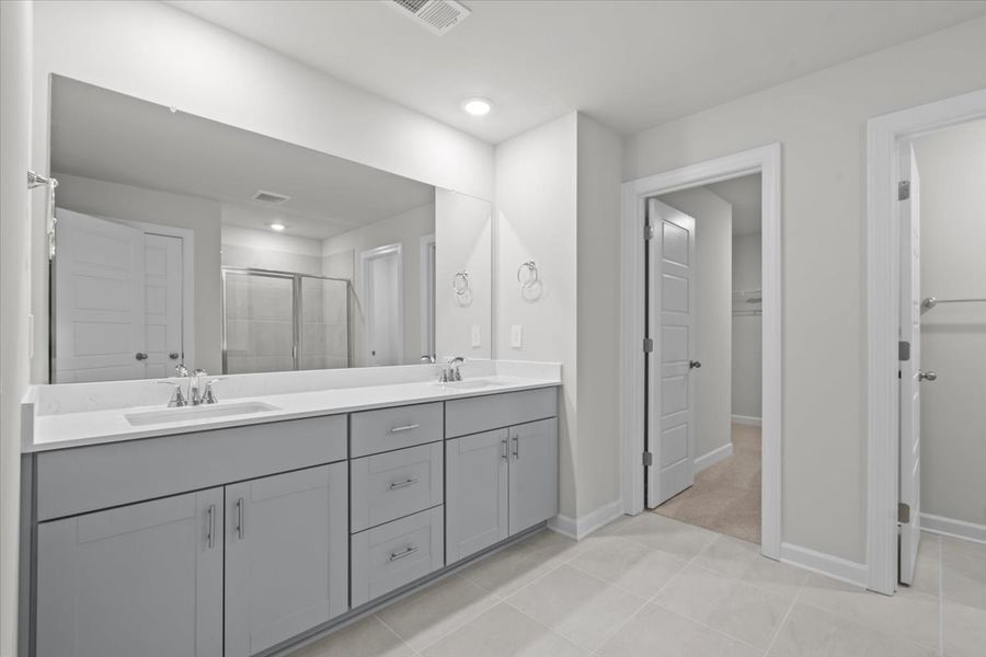 Furnished interior view inside a new home in Collier Ridge, Moore (Image 8).