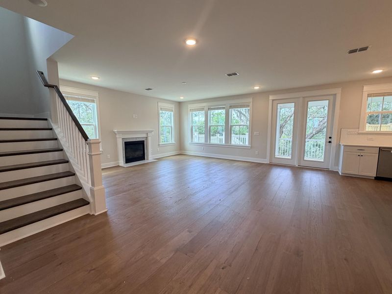 Spacious, unfurnished interior of a new home in Liberty Hill Farm, Mount Pleasant (Image 31). Spacious, unfurnished interior of a new home in Liberty Hill Farm, Mount Pleasant (Image 31).