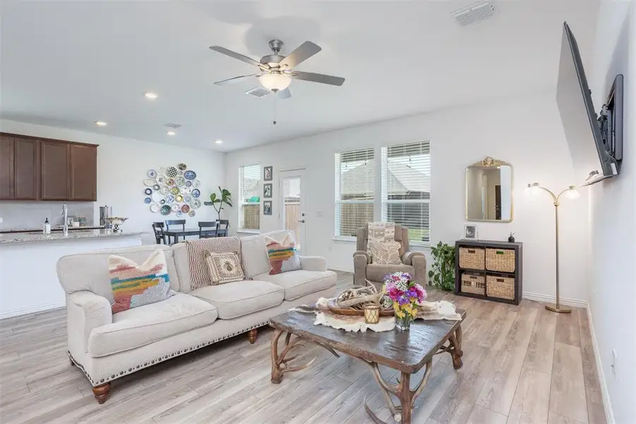 Furnished interior view inside a new home in , Anna (Image 16). Furnished interior view inside a new home in , Anna (Image 16).