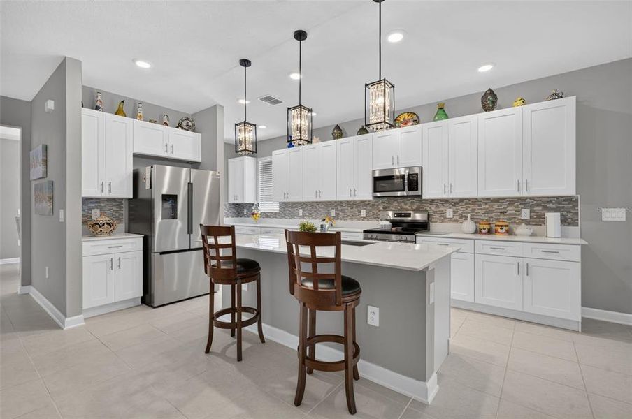 Furnished interior view inside a new home in Bronson's Ridge, Apopka (Image 37).