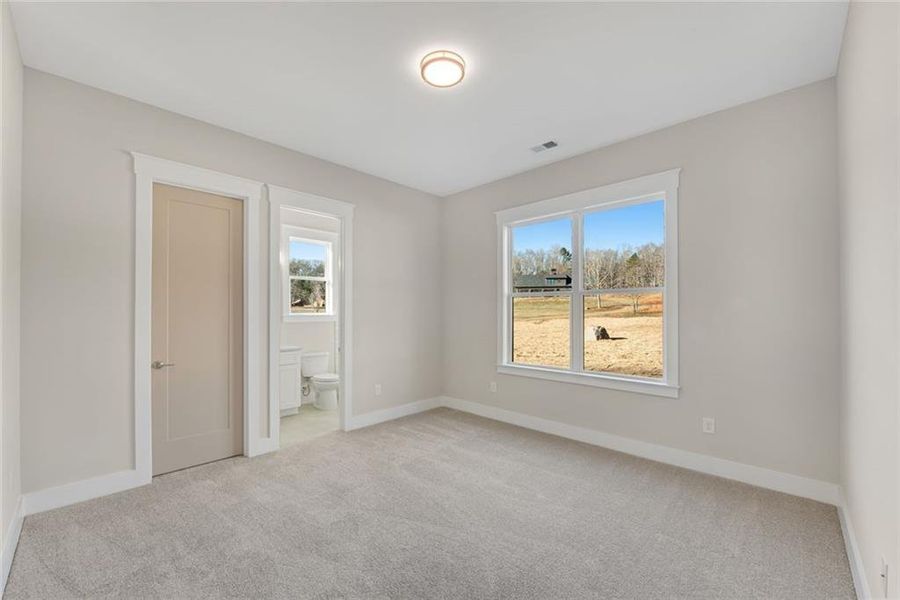 Spacious, unfurnished interior of a new home in , Hiram (Image 27).