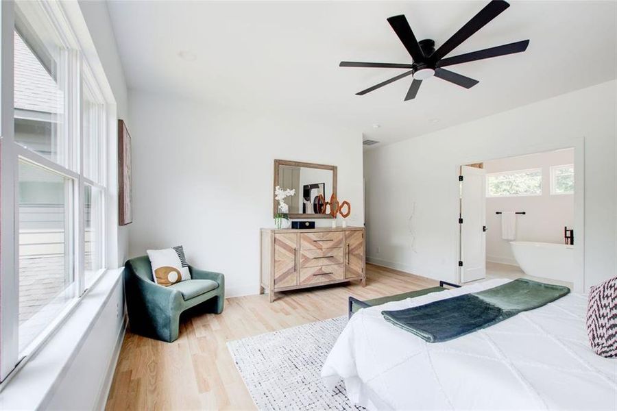 Furnished interior view inside a new home in , Tucker (Image 5).