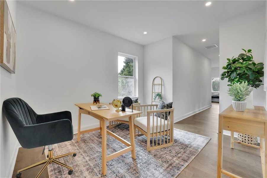 Furnished interior view inside a new home in , Buford (Image 32). Furnished interior view inside a new home in , Buford (Image 32).