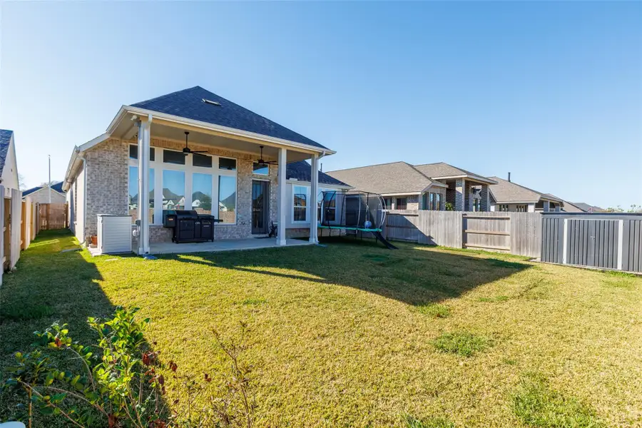 Exterior details and patio area of a home in Amira: Heritage Collection, Tomball (Image 4).