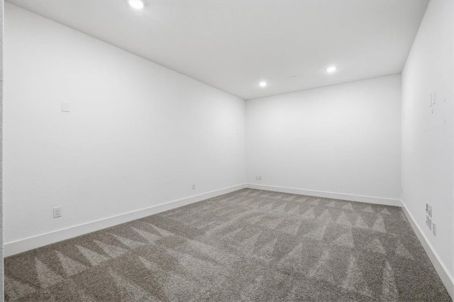 Spacious, unfurnished interior of a new home in Windsong Ranch 61' Series, Prosper (Image 22).