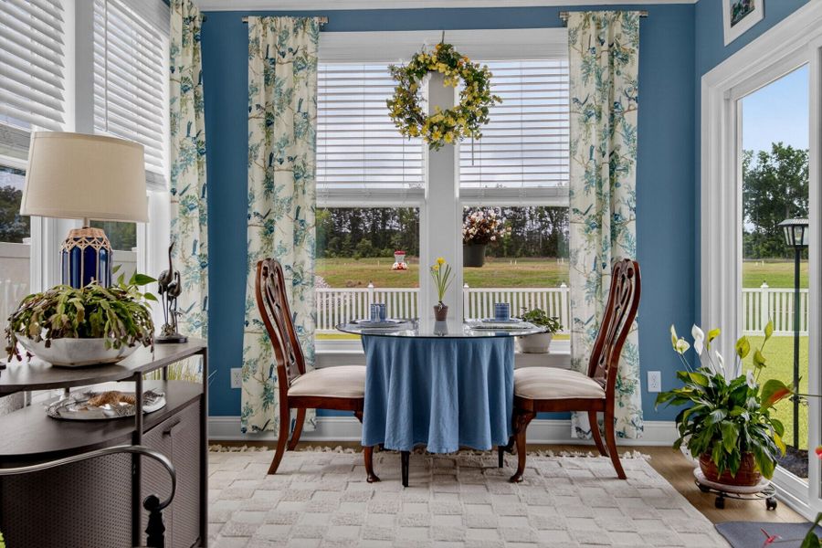 Furnished interior view inside a new home in Parker's Preserve, Ridgeville (Image 29).