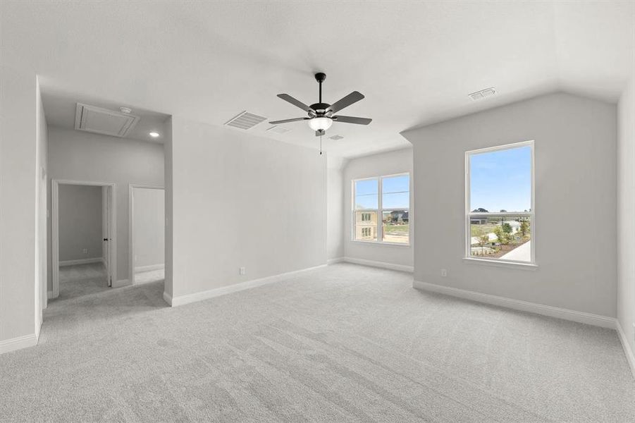 Spacious, unfurnished interior of a new home in Talia, Mesquite (Image 21).