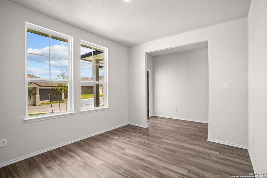 Spacious, unfurnished interior of a new home in Horizon Pointe, Converse (Image 93).