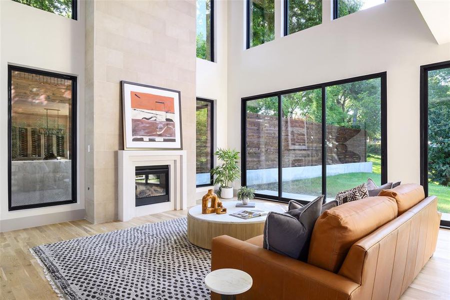 Furnished interior view inside a new home in , Dallas (Image 5). Furnished interior view inside a new home in , Dallas (Image 5).