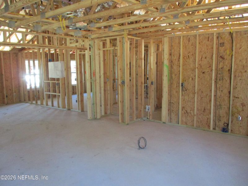 In-progress construction of a new home in , Hilliard, FL (Image 9).