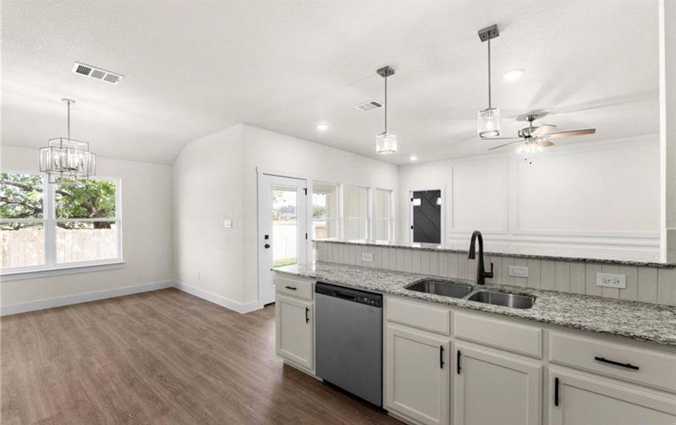 Furnished interior view inside a new home in , Belton (Image 9).