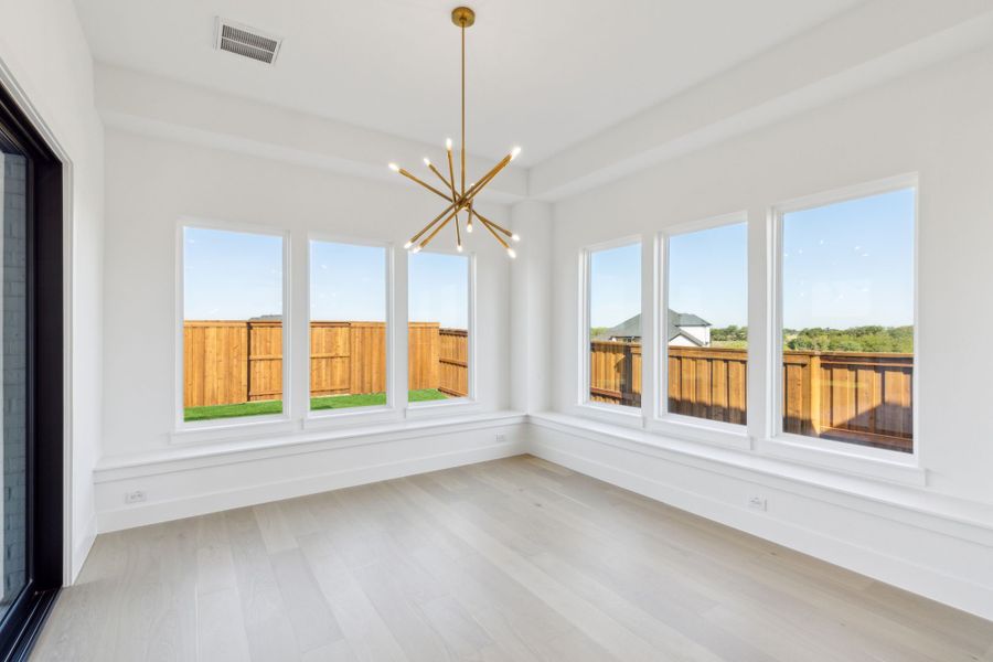 Representative unfurnished interior of a home built from the Montgomery IV by Southgate Homes in Windsong Ranch 71' Series, Prosper (Image 31).