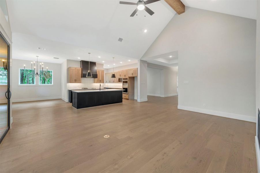 Spacious, unfurnished interior of a new home in The Woodlands Hills - Premier Collection, Willis (Image 29). Spacious, unfurnished interior of a new home in The Woodlands Hills - Premier Collection, Willis (Image 29).
