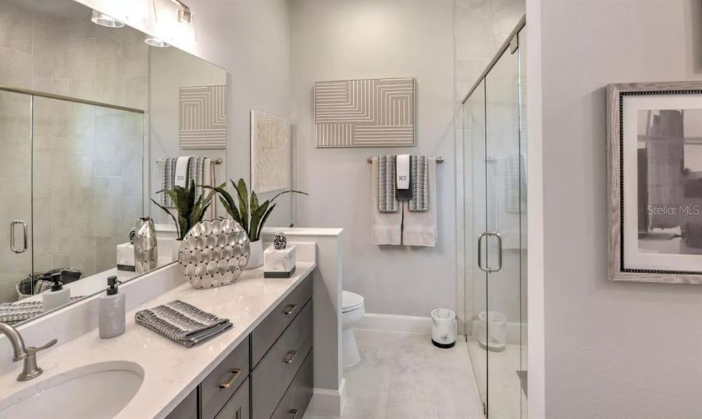 Furnished interior view inside a new home in , Ormond Beach (Image 9).