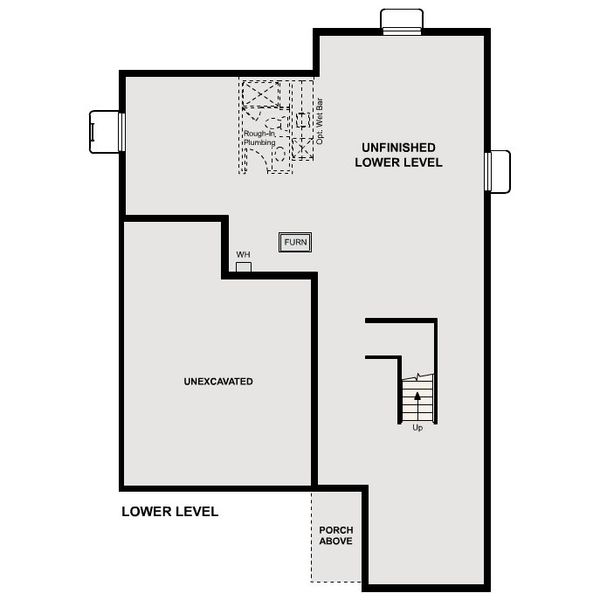 2D floor plan layout for the Shenandoah by Century Communities in Parkdale Commons, Lafayette, CO (Image 7). 2D floor plan layout for the Shenandoah by Century Communities in Parkdale Commons, Lafayette, CO (Image 7).