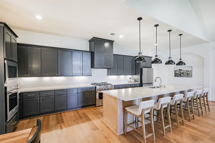 Furnished interior view inside a new home in , Fulshear (Image 16).