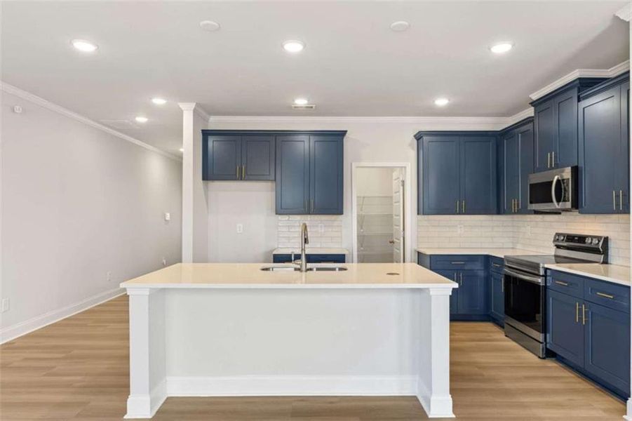 Furnished interior view inside a new home in Porter Reserve, Decatur (Image 16).