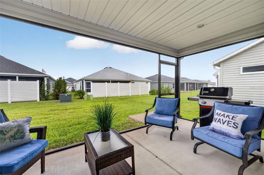 Exterior details and patio area of a home in , The Villages (Image 4).