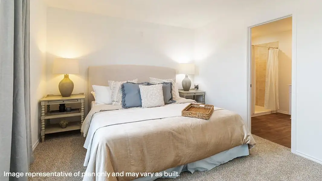 Furnished interior view inside a new home in Cornerstone, Rockdale (Image 23).