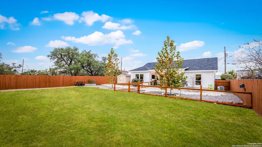 Exterior details and patio area of a home in , Spring Branch (Image 19).